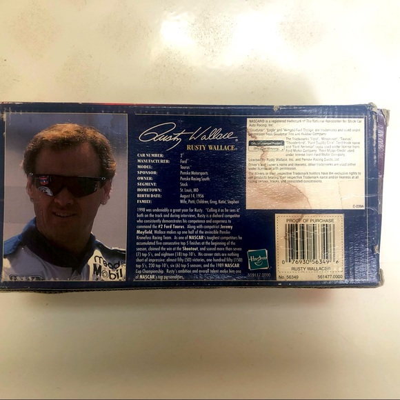 NIB 1998 Winners Circle NASCAR #2 Ford Taurus DieCast Rusty Wallace Penske 1:24 - Picture 6 of 10